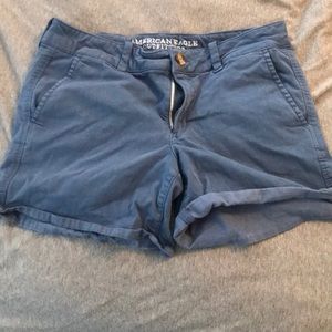 Blue shorts!
